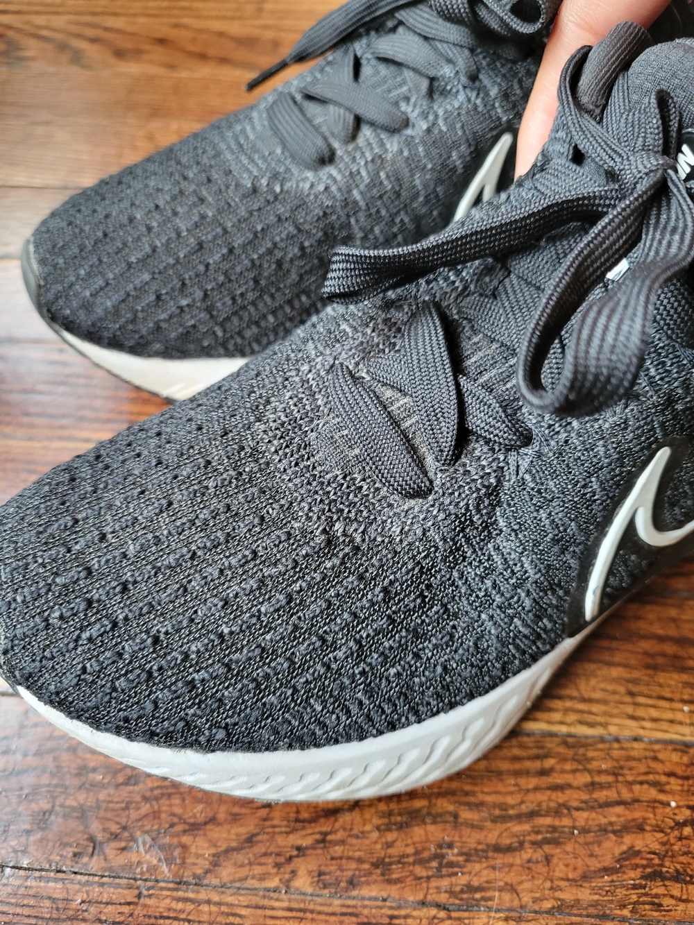 Nike React Infinity Run Womens Sz 6.5 Black Activewear, Casual Running - Picture 12 of 15